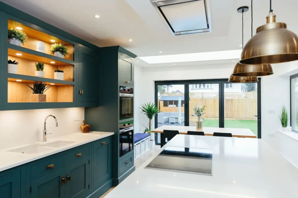 Modern kitchen cabinet upgrade to make an old kitchen look modern